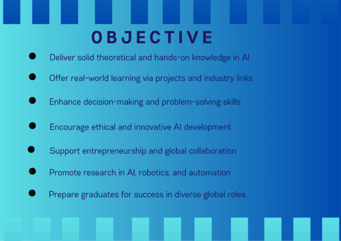GCST's B.Tech in AI program is envisioned to be a national and global model for excellence in AI education, producing ethical and visionary leaders for a tech-driven world.